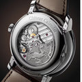 Villeret Calendrier Chinois Traditionnel Platinum Year of the Horse Limited Edition 45.2mm - Salmon on Leather Strap