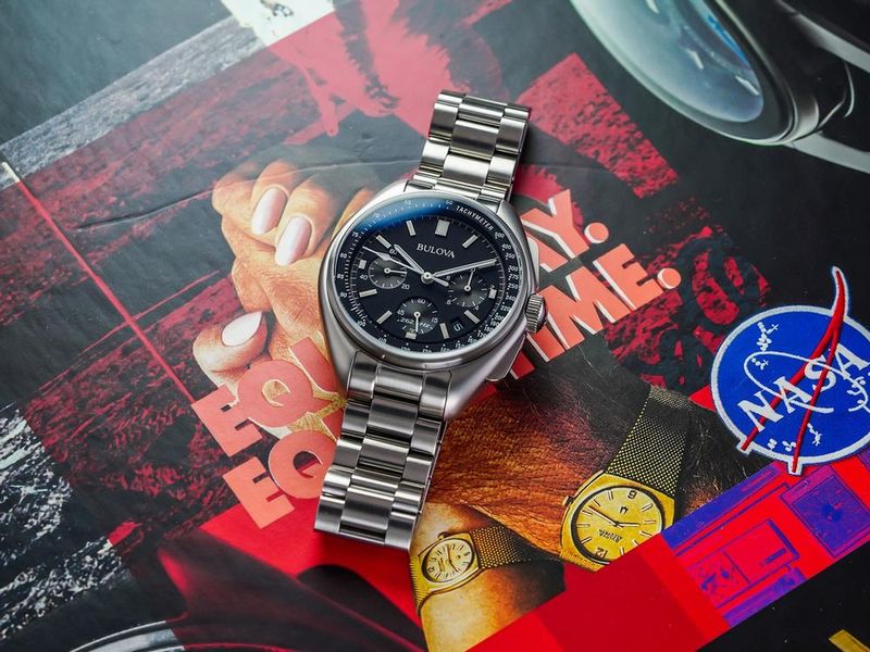 Lunar Pilot Black Dial