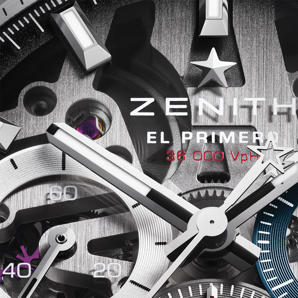 Chronomaster Sport Skeleton 41mm - Grey, Black Bezel on Bracelet and Additional Rubber Strap