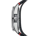 Ocean Star Worldtimer 40.5mm - Silver on Leather Strap