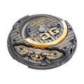 PanoMaticLunar Platinum Automatic Limited Edition 40mm - Blue on Leather Strap