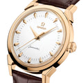Seamaster Heritage Milano Cortina 2026 Moonshine‚Ñ¢ Gold 37mm - White on Leather Strap
