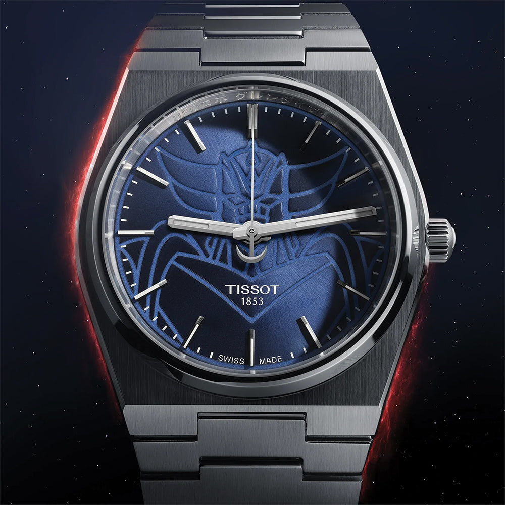 PRX Powermatic 80 UFO Robot Grendizer 40mm - Blue on Bracelet