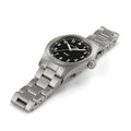 Khaki Field Quartz 38mm - Black w/ White Numerals on Bracelet