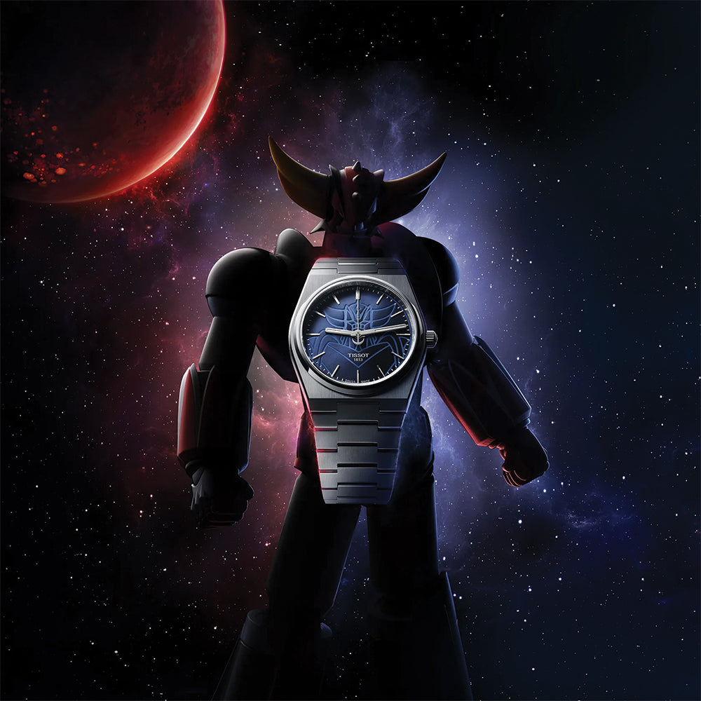 PRX Powermatic 80 UFO Robot Grendizer 40mm - Blue on Bracelet