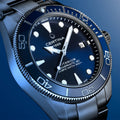 DS Action Diver "New DS Concept Extreme Shock Resistance" Titanium 40.5mm - Blue on Bracelet