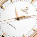 Seamaster Heritage Milano Cortina 2026 Moonshine‚Ñ¢ Gold 37mm - White on Leather Strap
