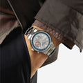 Club Sport Neomatik Worldtimer 40mm - Silver on Bracelet