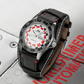 Ocean Star Worldtimer 40.5mm - Silver on Leather Strap