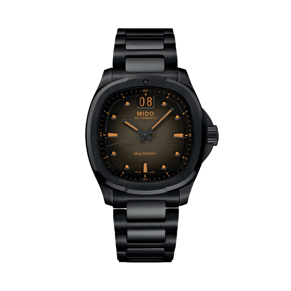 Multifort TV Big Date Automatic 40mm - Grey on Bracelet