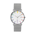 FORM Quartz Bauhaus 39.3mm - Silver on Bracelet