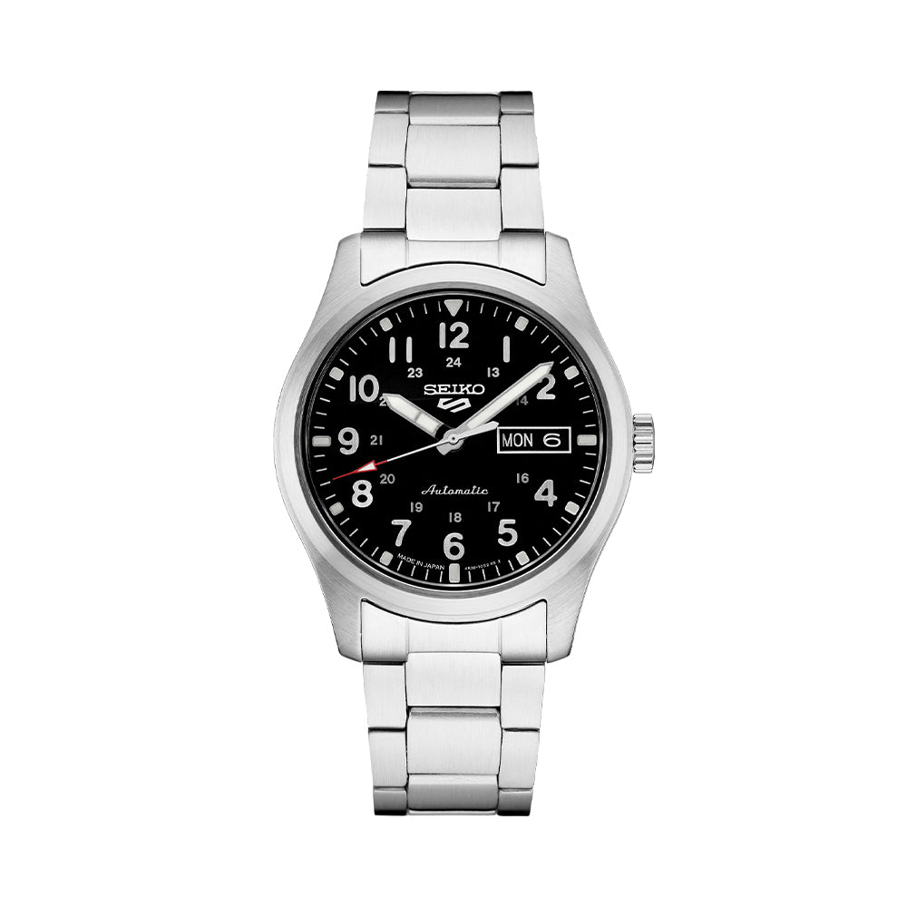 SRPG27 5 Sports Field 39.4mm - Black on Bracelet