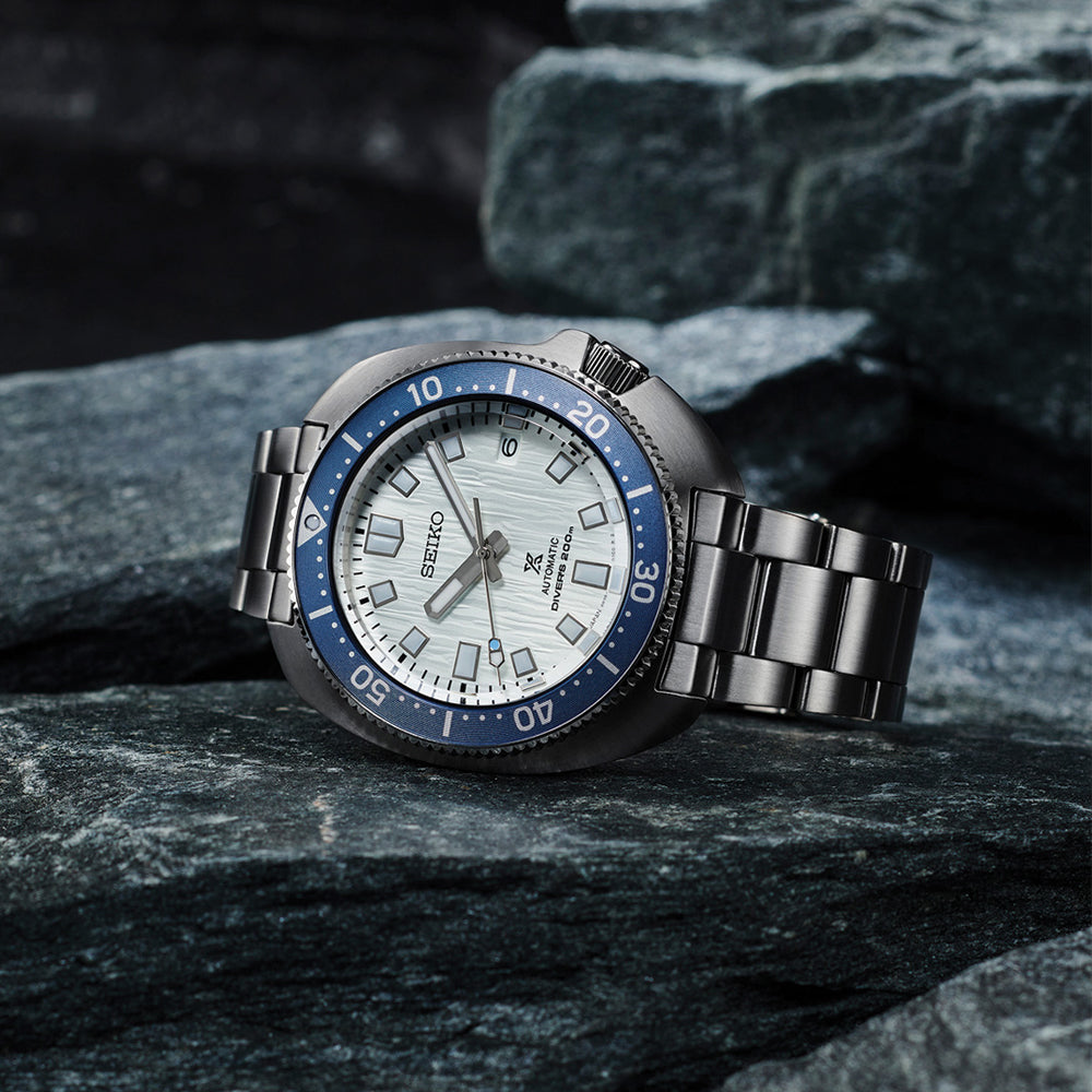 SPB301 Prospex 1970 Heritage Diver's Save The Ocean Special Edition 42.7mm - White on Bracelet