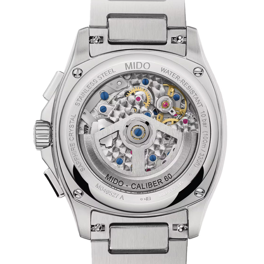 Multifort TV Chronograph Special Edition 42mm - Grey on Bracelet w/ Extra Fabric Strap