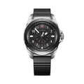 Journey 1884 Quartz 43mm - Black on Leather Strap w/ Extra Rubber Strap