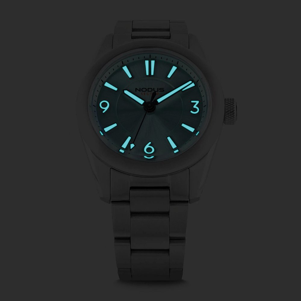 Sector II Sport Glacial 38mm - Blue on Bracelet