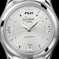 Lady Serenade 36mm - Silver on Leather Strap