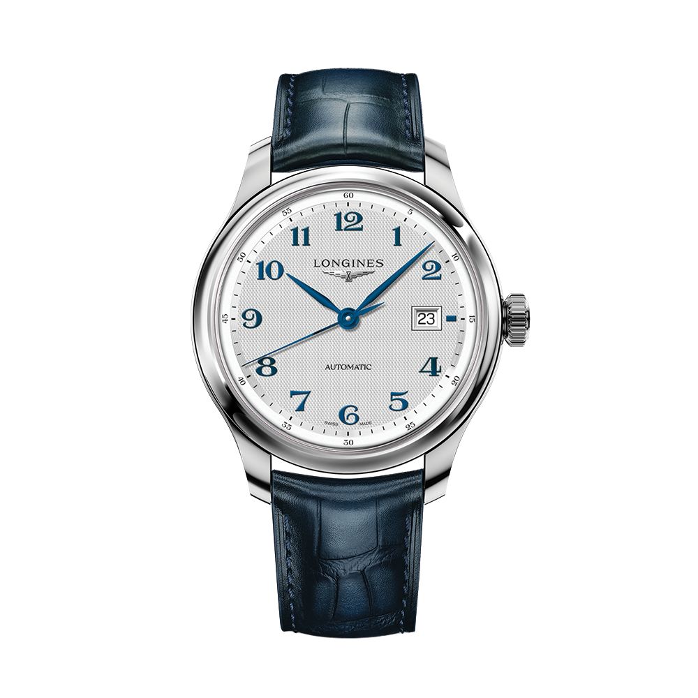 Master 41mm - Silver on Leather Strap