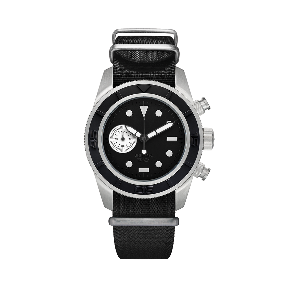 Modello Tre U3-AEB Limited Edition 41.5mm - Black on Fabric Strap
