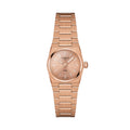 PRX Quartz PVD Coated Rose Gold w/ Diamonds 25mm - Pink on Bracelet