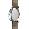 Max Bill Quartz 38mm - White on Leather Strap