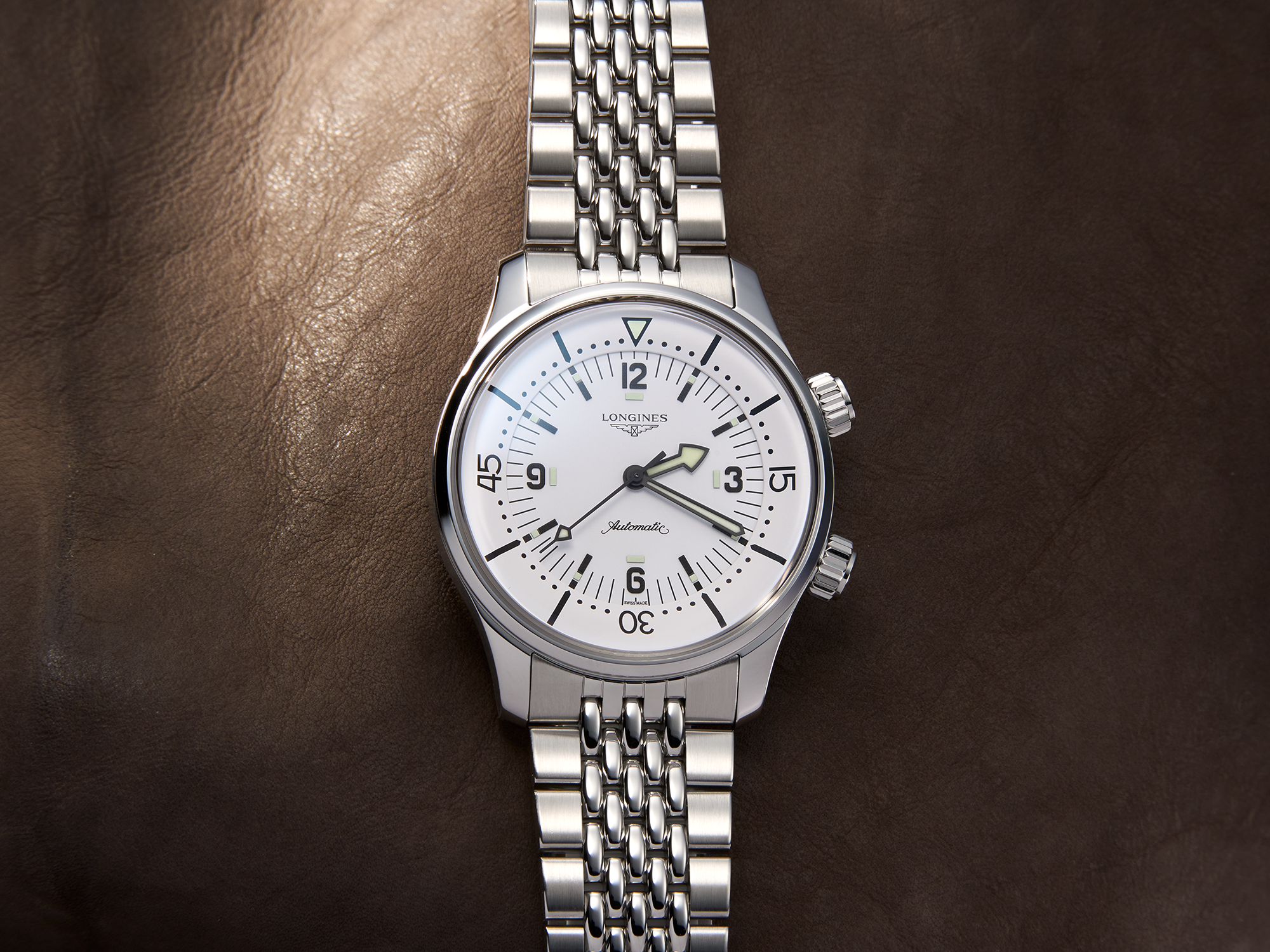  Longines' Iconic Dive Watch Gets a White Dial