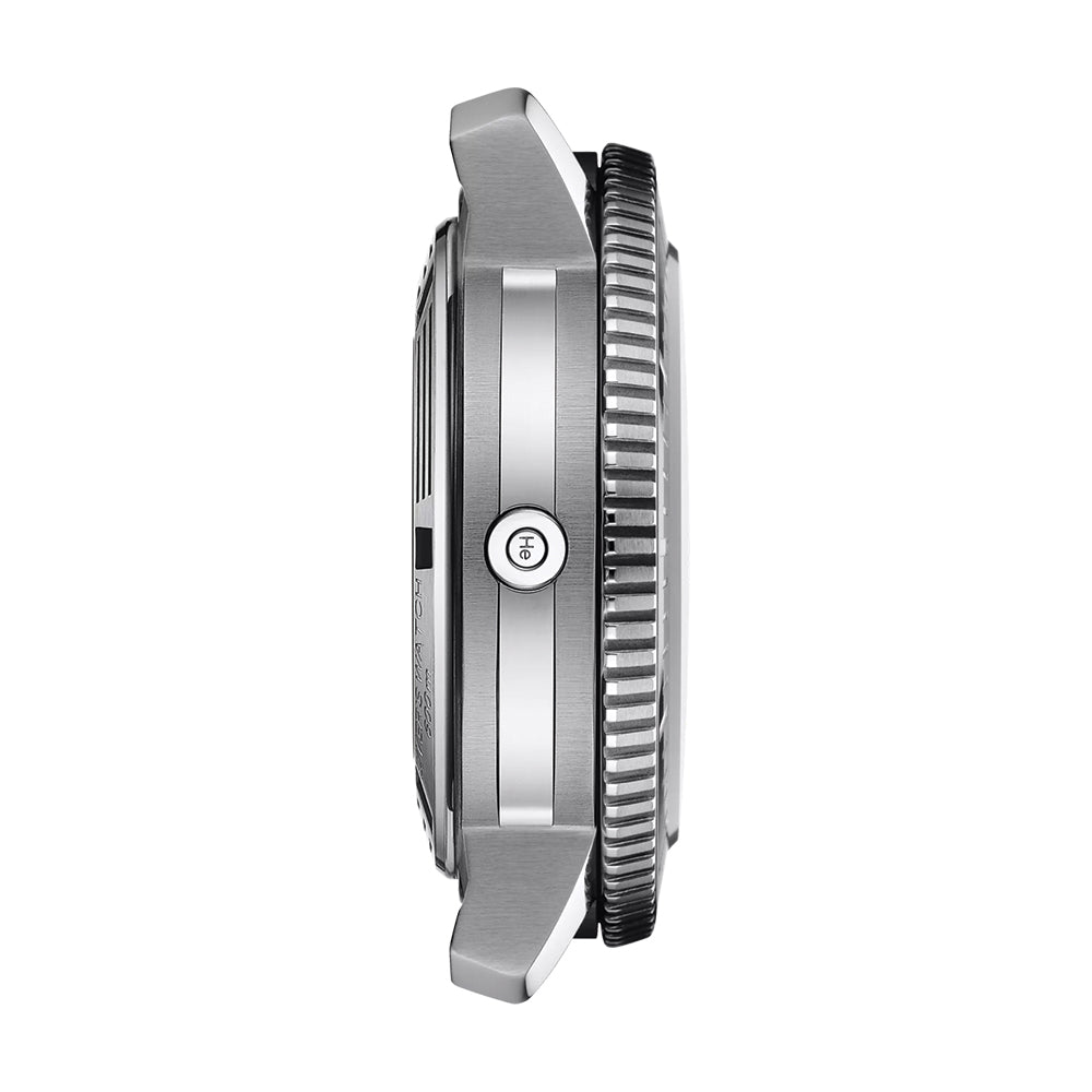 Seastar 2000 Professional Powermatic 80 46mm - Black on Rubber Strap