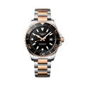 HydroConquest Quartz Red PVD Two-Tone 42mm - Black on Bracelet