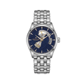 Jazzmaster Open Heart Auto 42mm - Blue on Bracelet