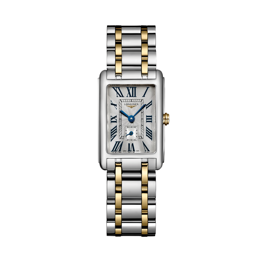 DolceVita Quartz 18K Yellow Gold Two-Tone 32mm - Silver on Bracelet