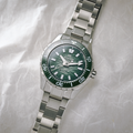 SLGB025 Spring Drive UFA Ushio 300 Diver 40.8mm - Green on Bracelet