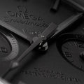 Speedmaster Dark Side of the Moon Black Ceramic 44.25mm - Full Black on Rubber Strap