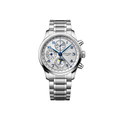 Master Chrono Moonphase 41mm - Silver on Bracelet