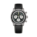 Navitimer B01 Chronograph Aston Martin Aramco Formula One™ Team Limited Edition 43mm - Black on Leather Strap