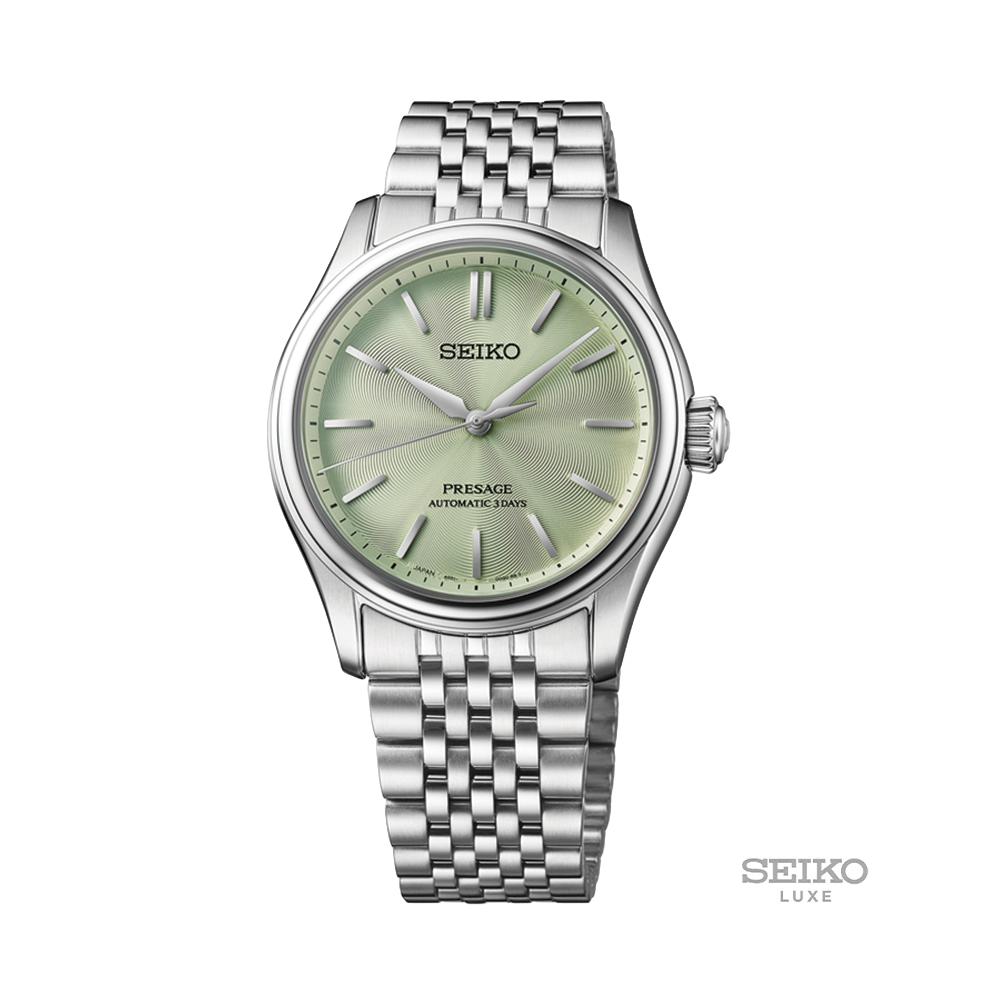 HCC002 Presage Classic Series 38mm - Green on Bracelet