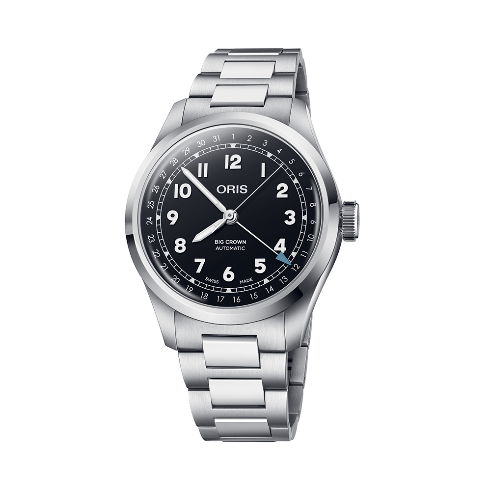 Big Crown Pointer Date 40mm - Black on Bracelet