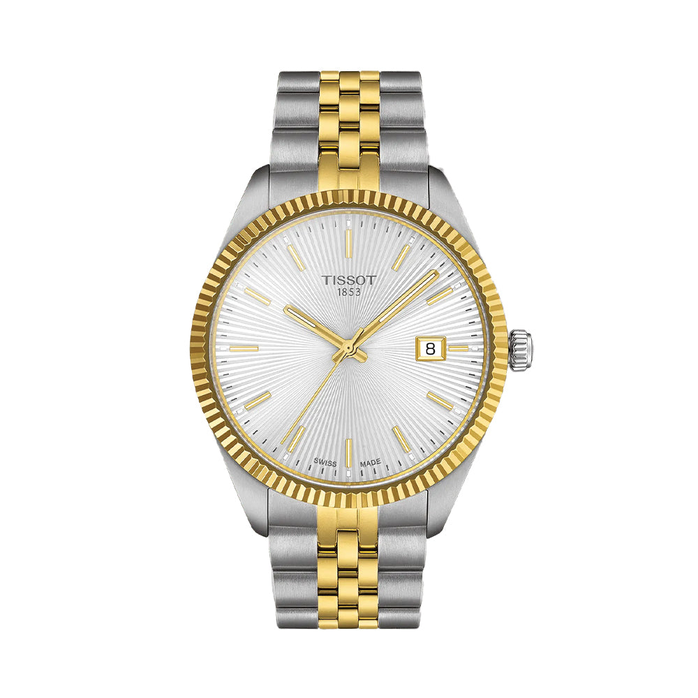 Ballade Quartz 40mm - Silver Dial on Two-Tone Bracelet