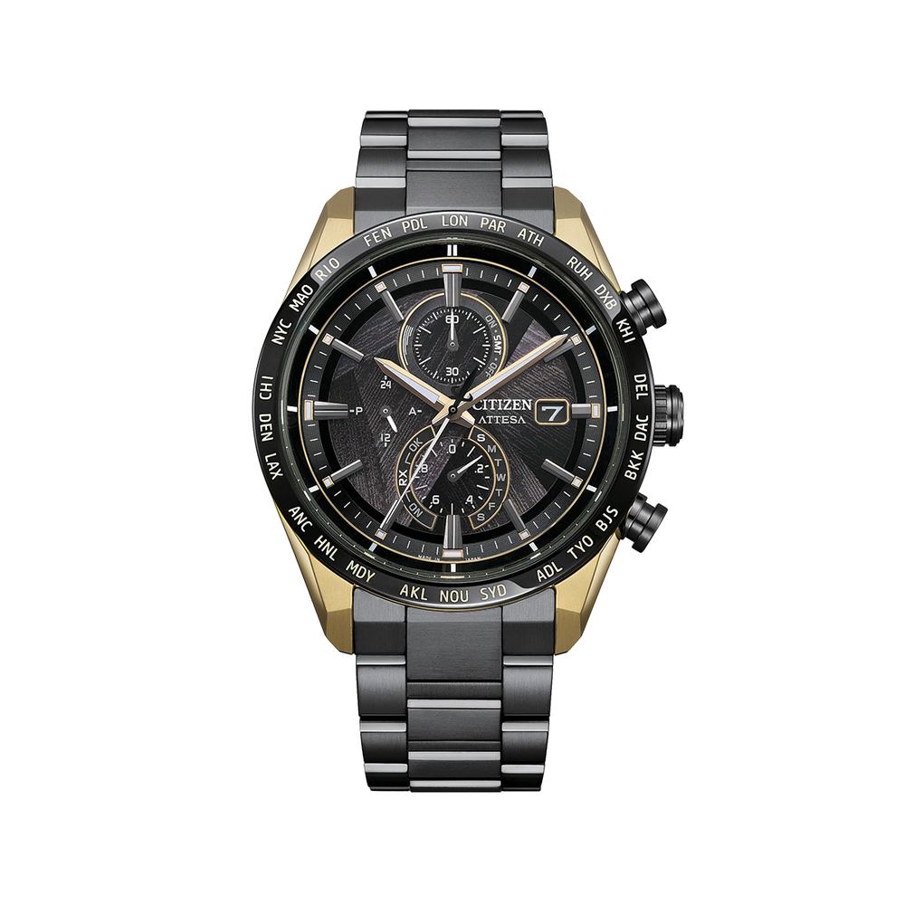 ATTESA H800 Light in Dark Super Titanium™ Limited Edition 42mm - Black on Bracelet