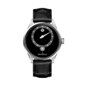 Panthero Jumping Hour 40.5mm - Black on Leather Strap