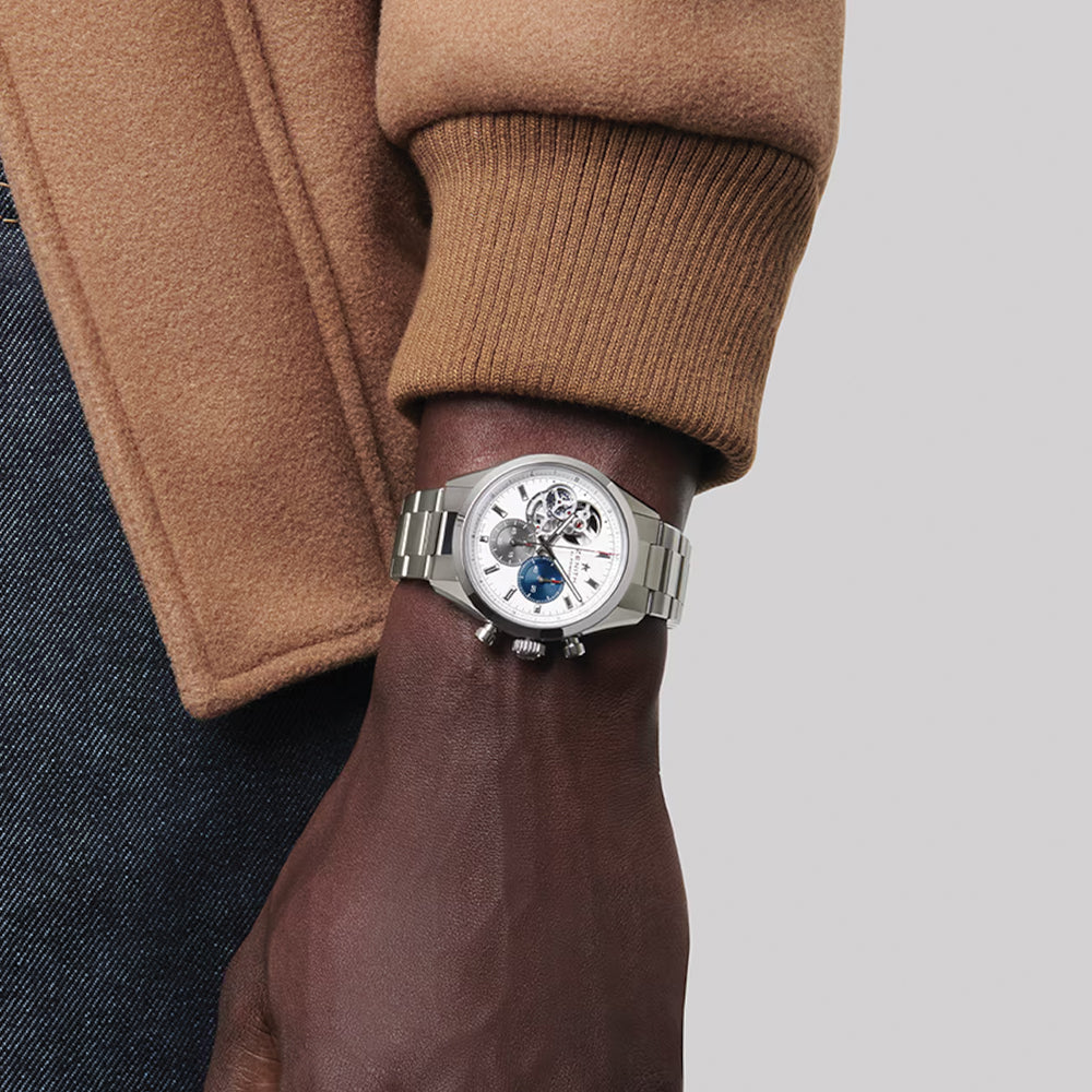 Chronomaster Open 39.5 mm - Silver on Bracelet