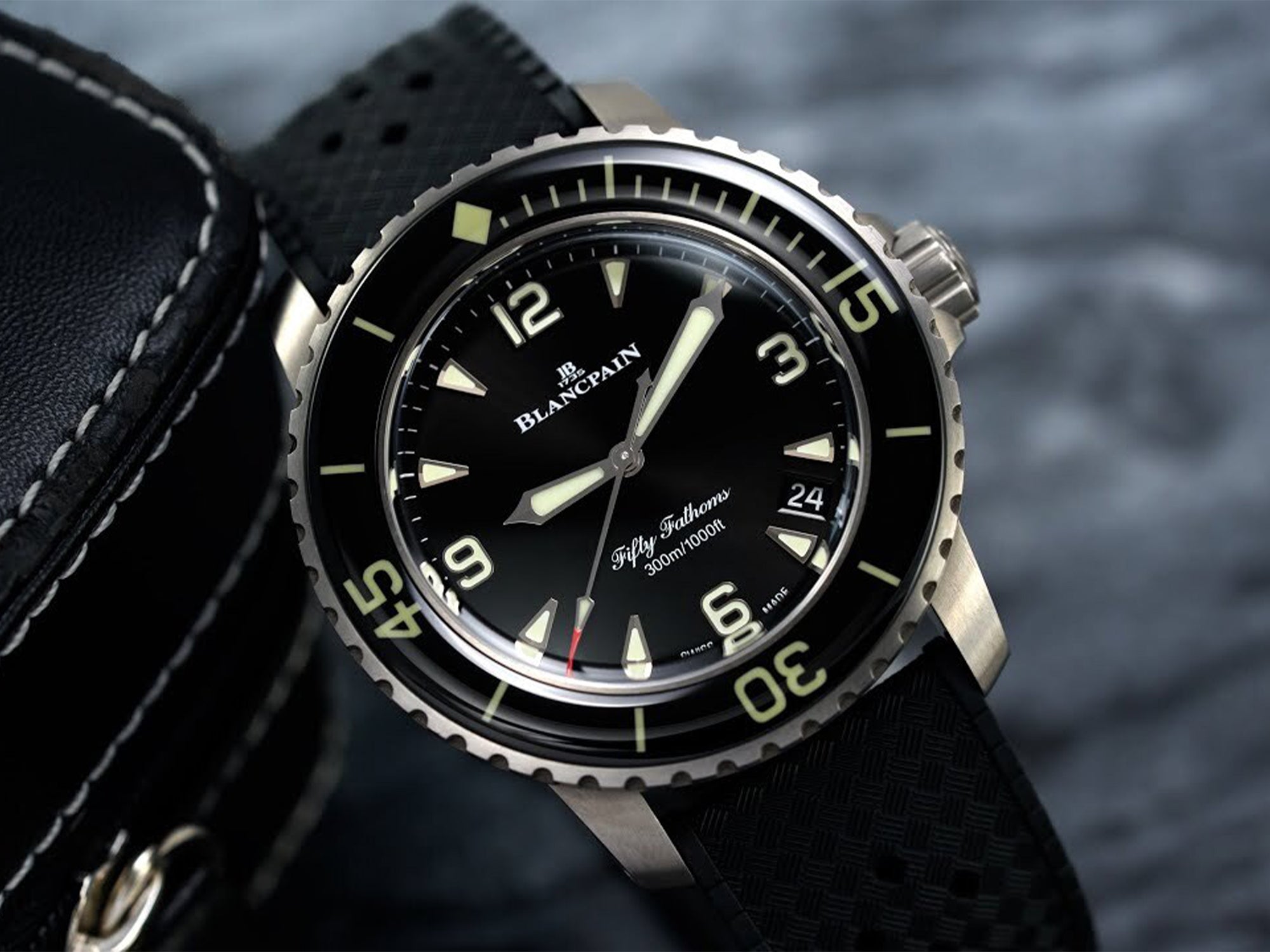 Blancpain Fifty Fathoms 5010 Titanium