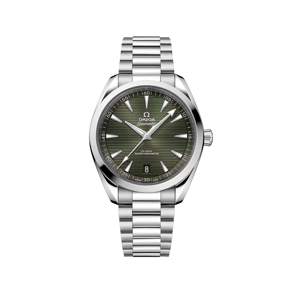 Seamaster Aqua Terra 41mm - Green on Bracelet