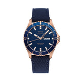 Ocean Star Captain 42.5mm - Blue on Fabric Strap