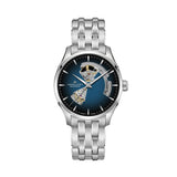 Jazzmaster Open Heart Auto 40mm - Blue on Bracelet