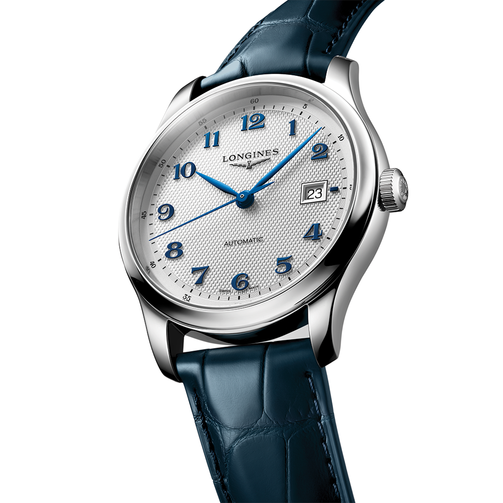 Master 41mm - Silver on Leather Strap