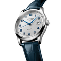 Master 41mm - Silver on Leather Strap