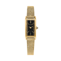 Fio Gold-Tone 30.7mm - Black on Bracelet