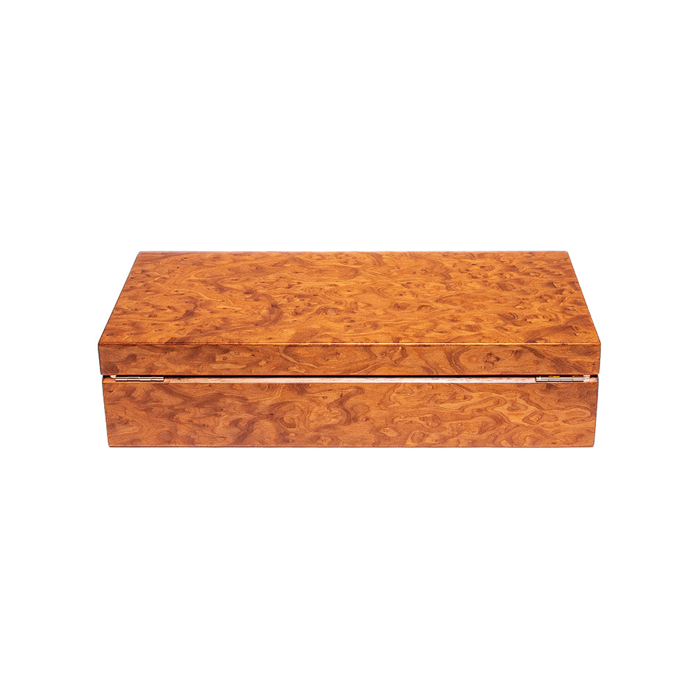 Heritage Five Watch Box - Burr Walnut
