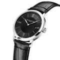 Classima 10881 Quartz 40mm - Black on Leather Strap