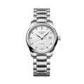 Master 29mm - Silver, Diamond-Set on Bracelet